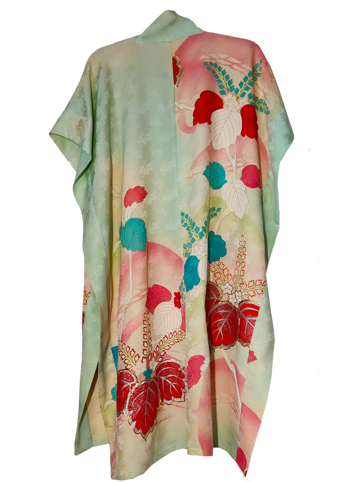 Flowing Paulownia Kimono Duster