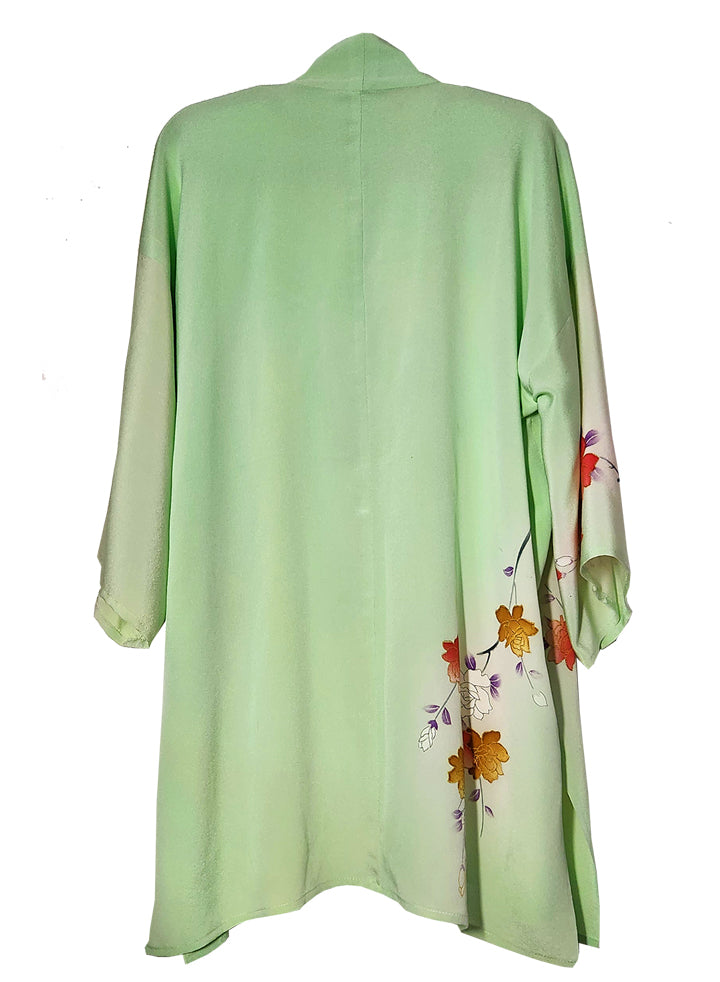 Autumn Roses Kimono Jacket