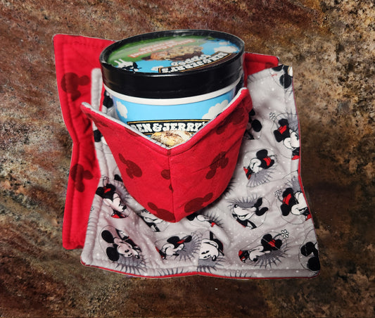 Set of 2 Reversible Microwave Bowl Holders-