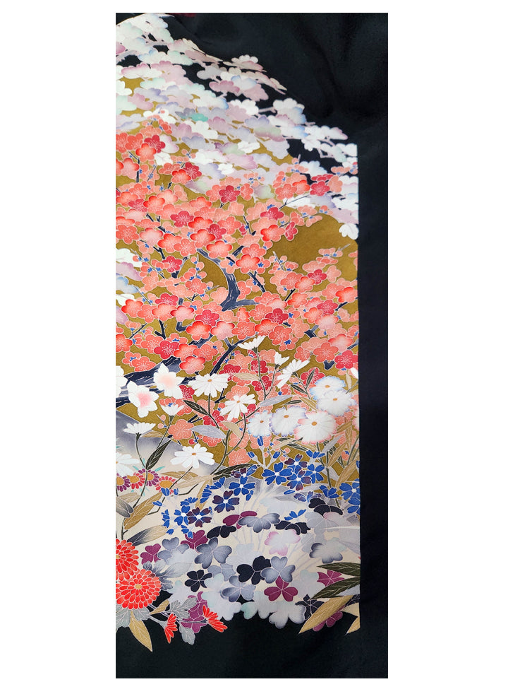 Designer Floral Bouquet Kimono Jacket