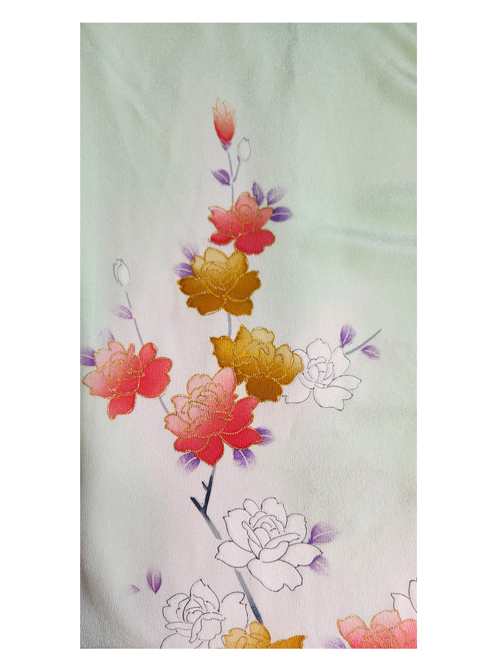 Autumn Roses Kimono Jacket