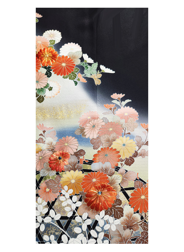 V-Back Tomesode Dress