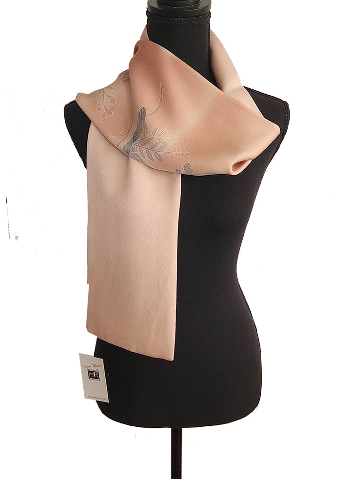 Flower and Pine Scarf