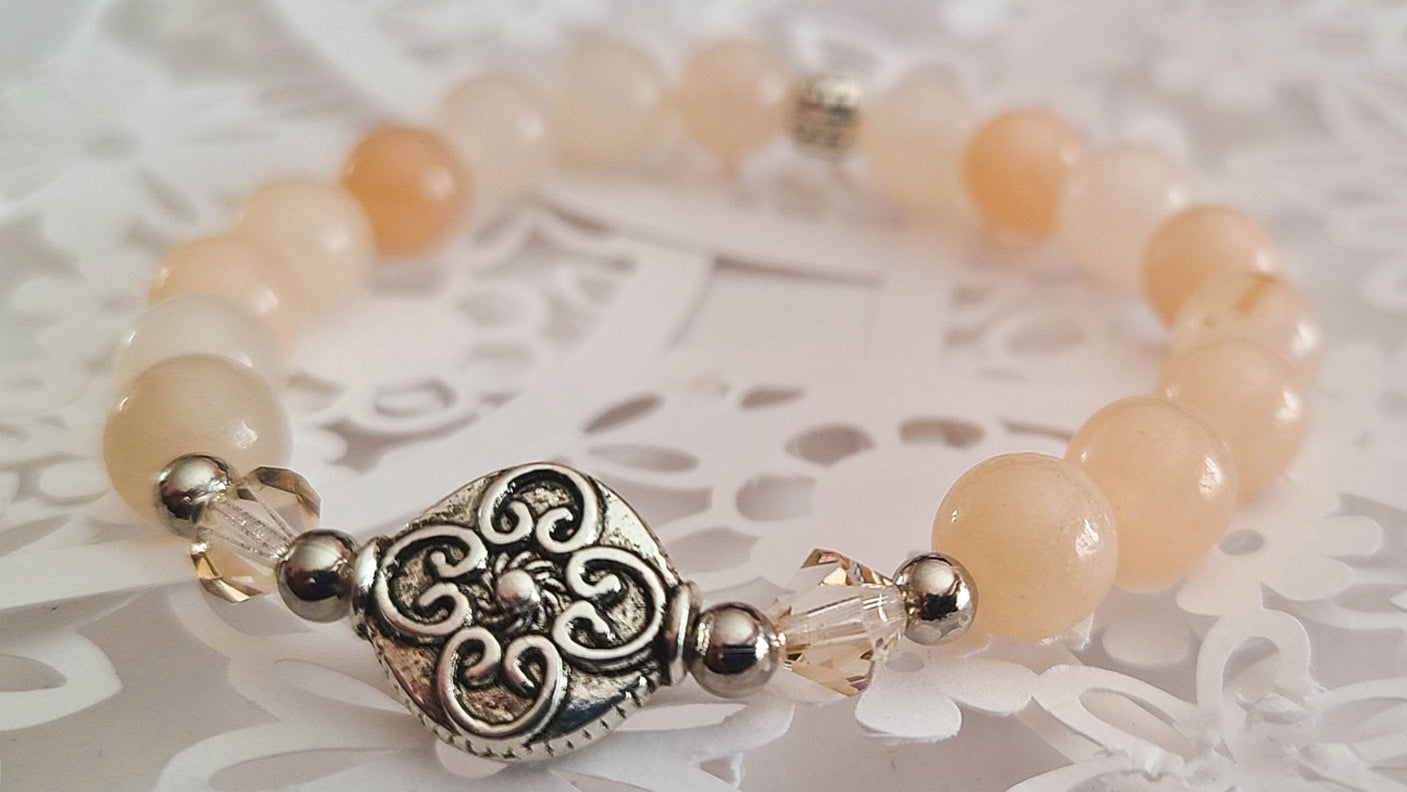 Natural Pink Aventurine Bracelet