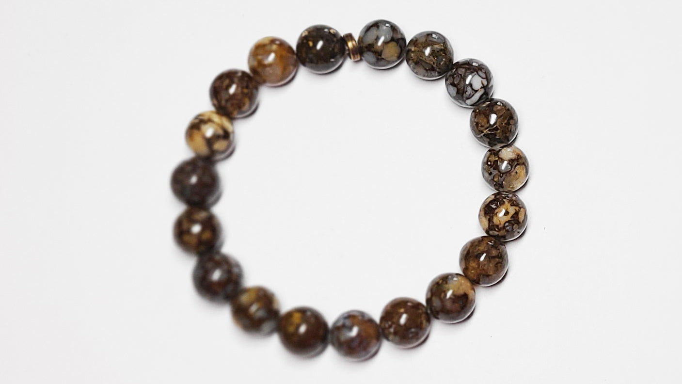 Men's Fire Opal Bracelet
