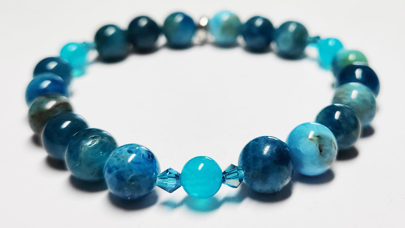 Blue Apatite Bracelet