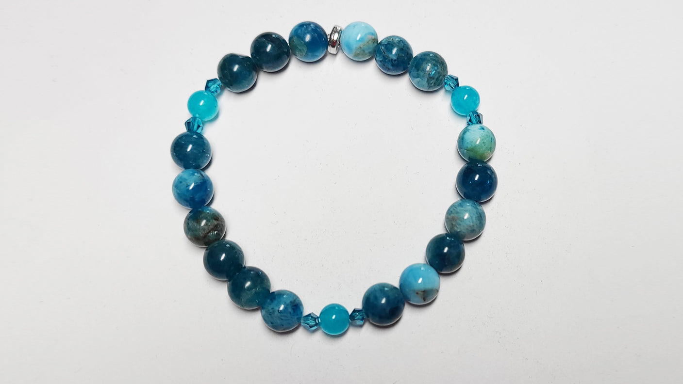 Blue Apatite Bracelet