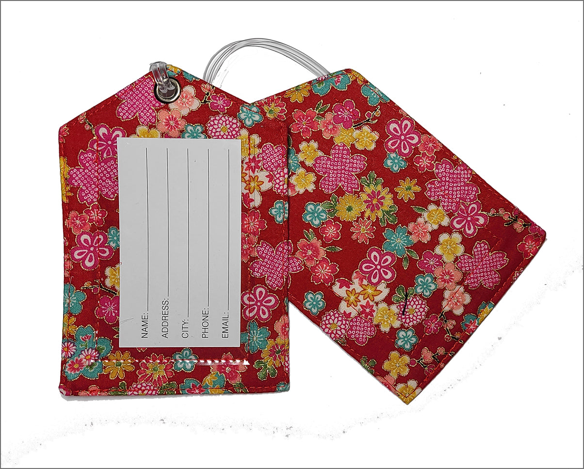Luggage Tag - Whimsical Sakura