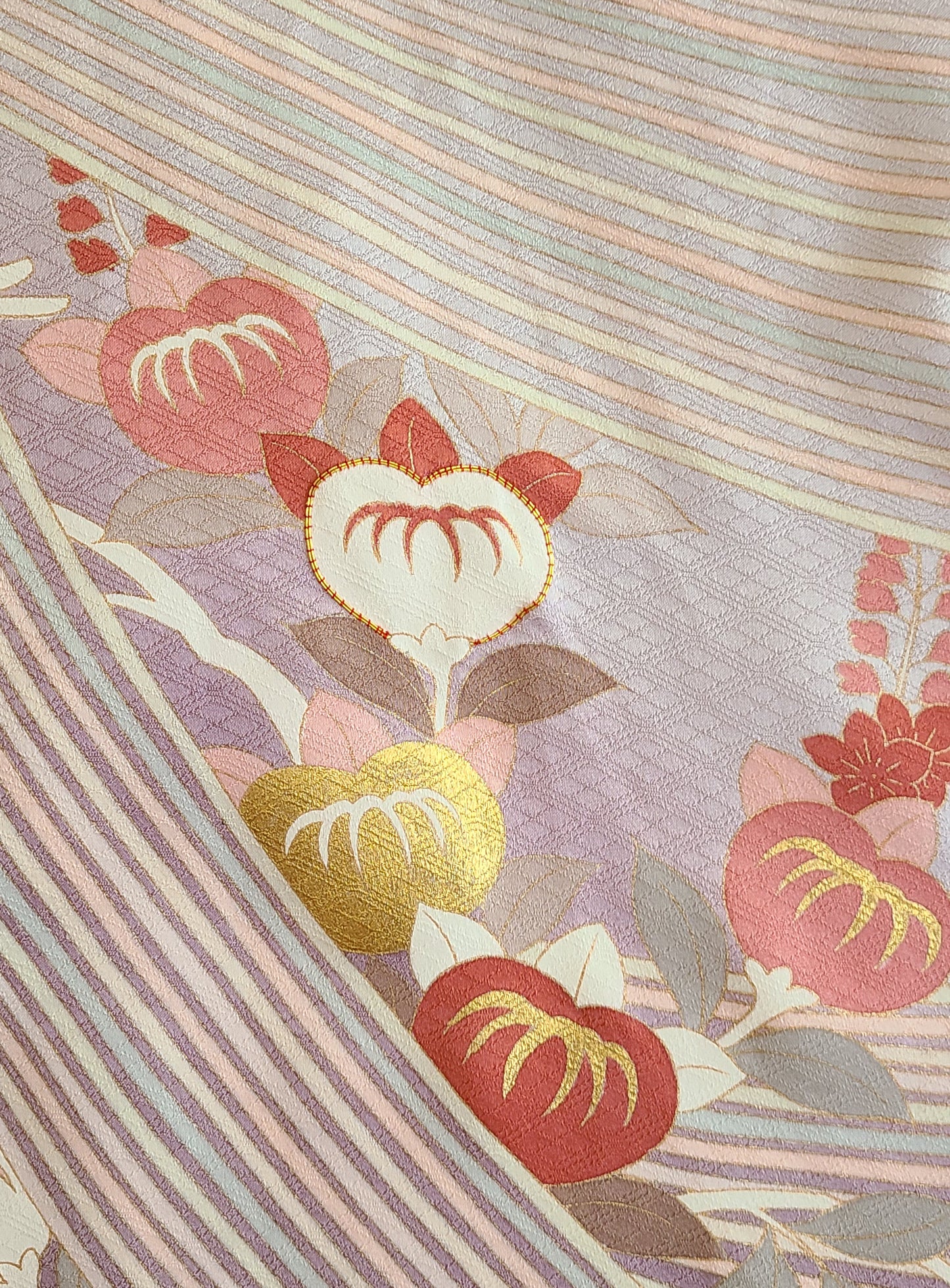 Kimono Cover Up -Shades of Lavender, S/M/L