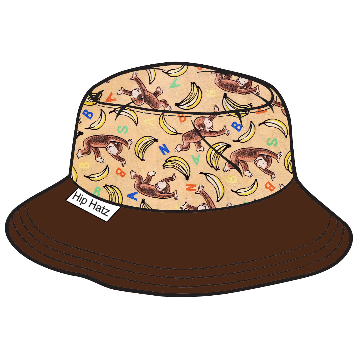 Hip Hatz - Curious George
