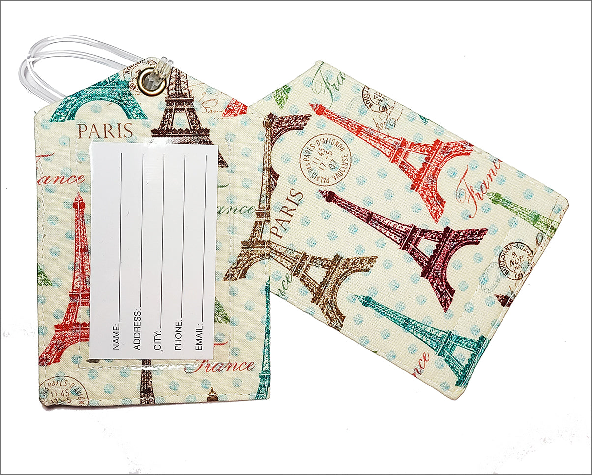 Luggage Tag - Paris