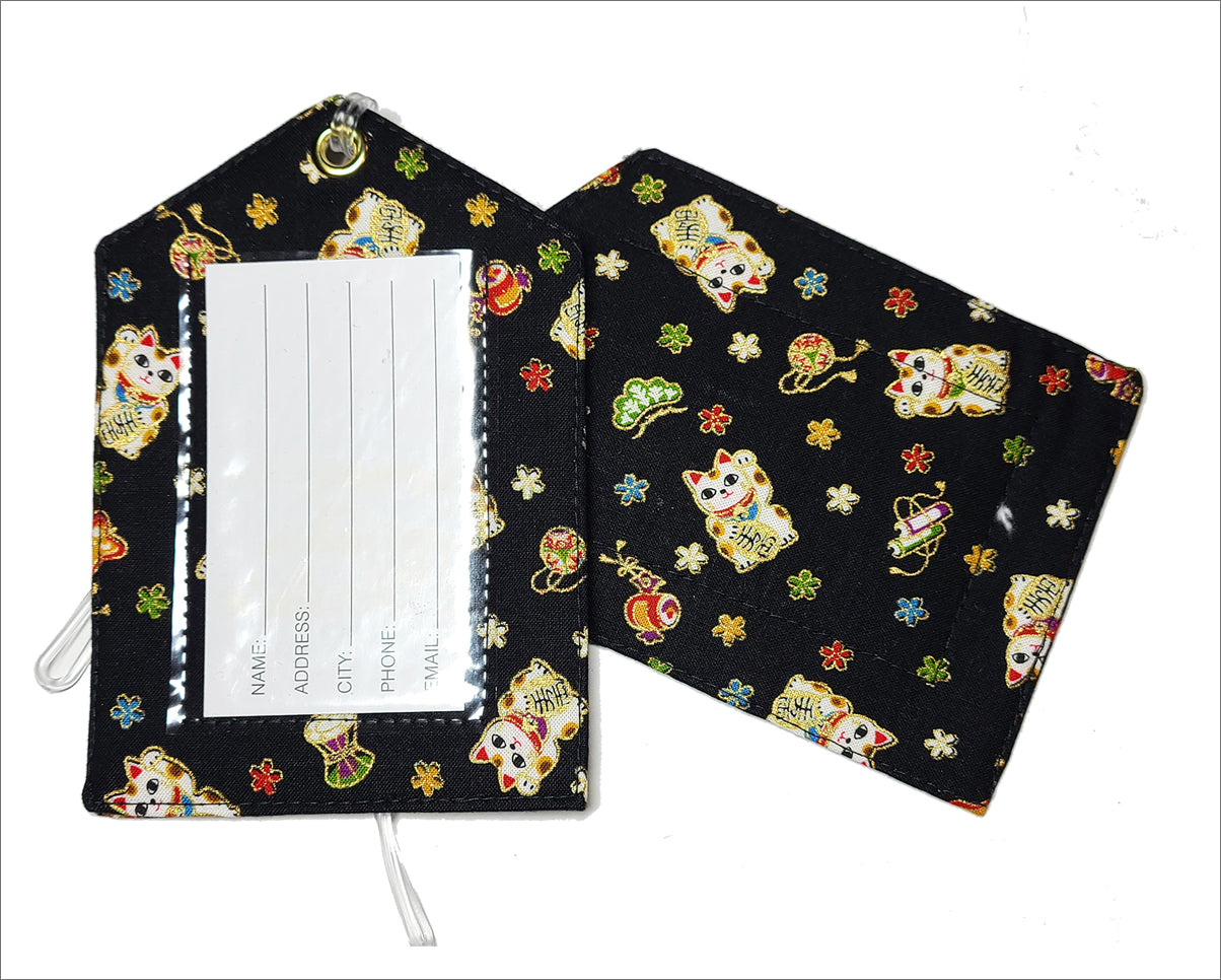 Luggage Tag - Maneki Neko