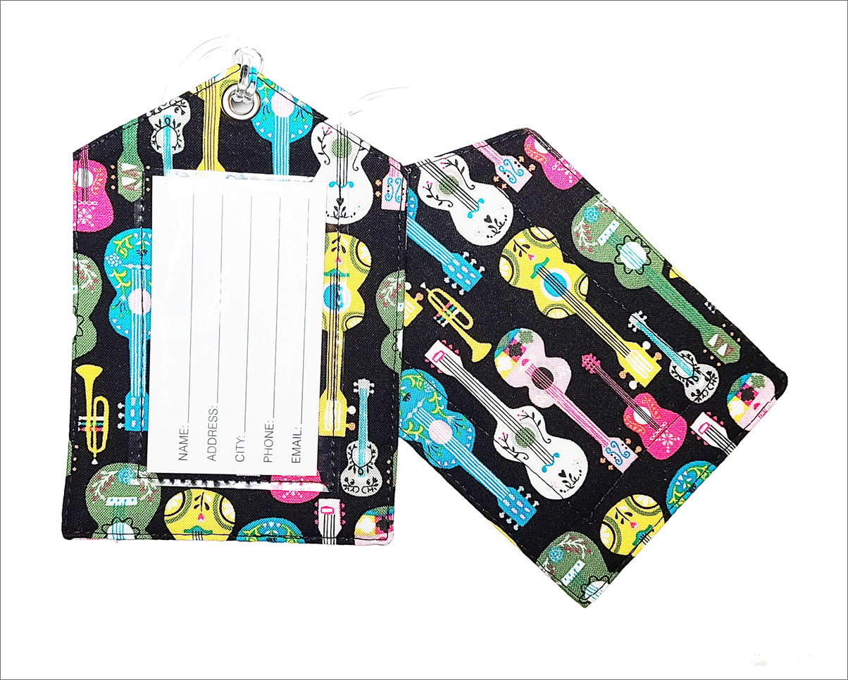 Luggage Tag - Guitar