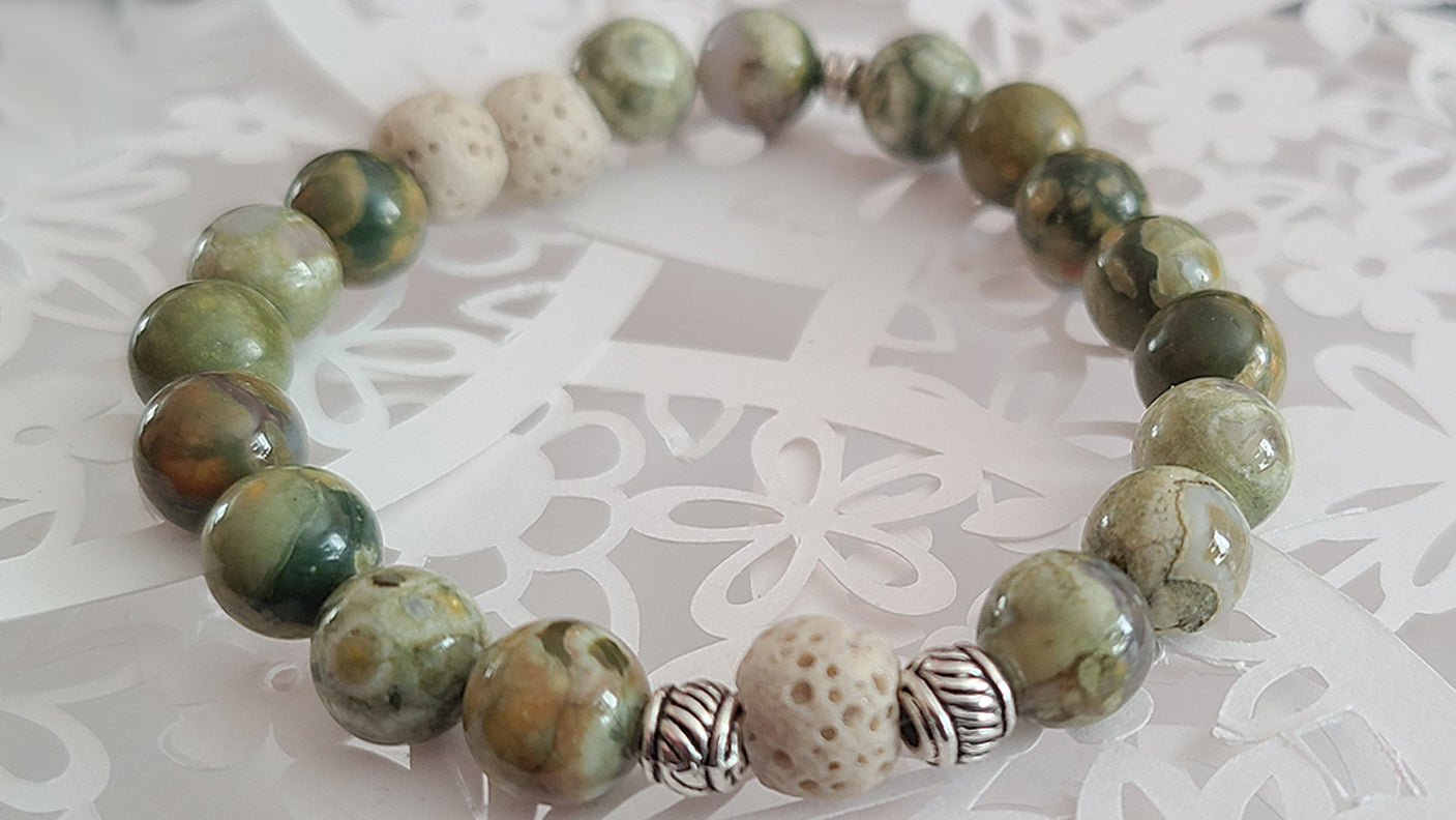 Rainforest Jasper Bracelet