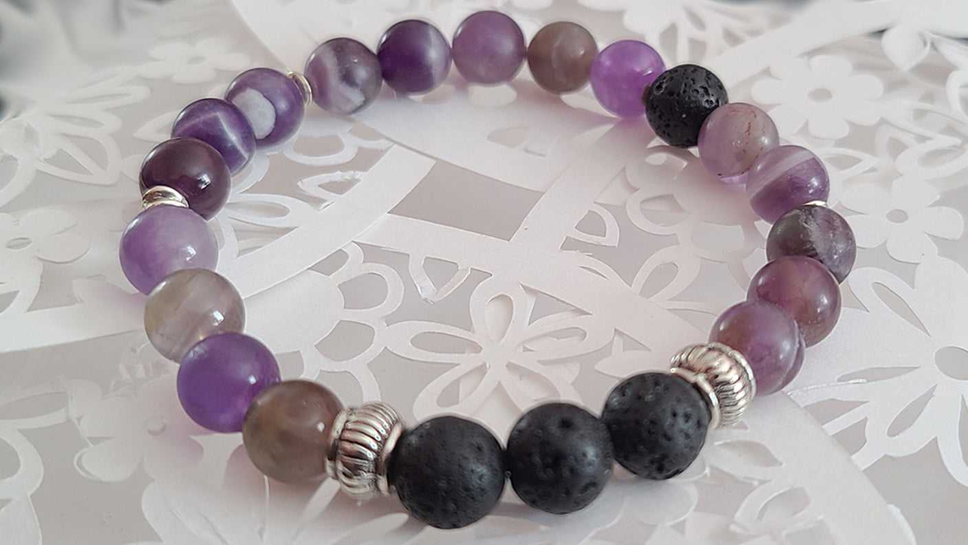 Dogtooth Amethyst Bracelet