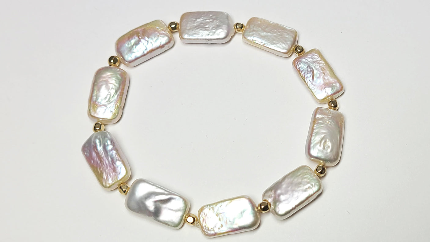 Biwa Pearl Bracelet
