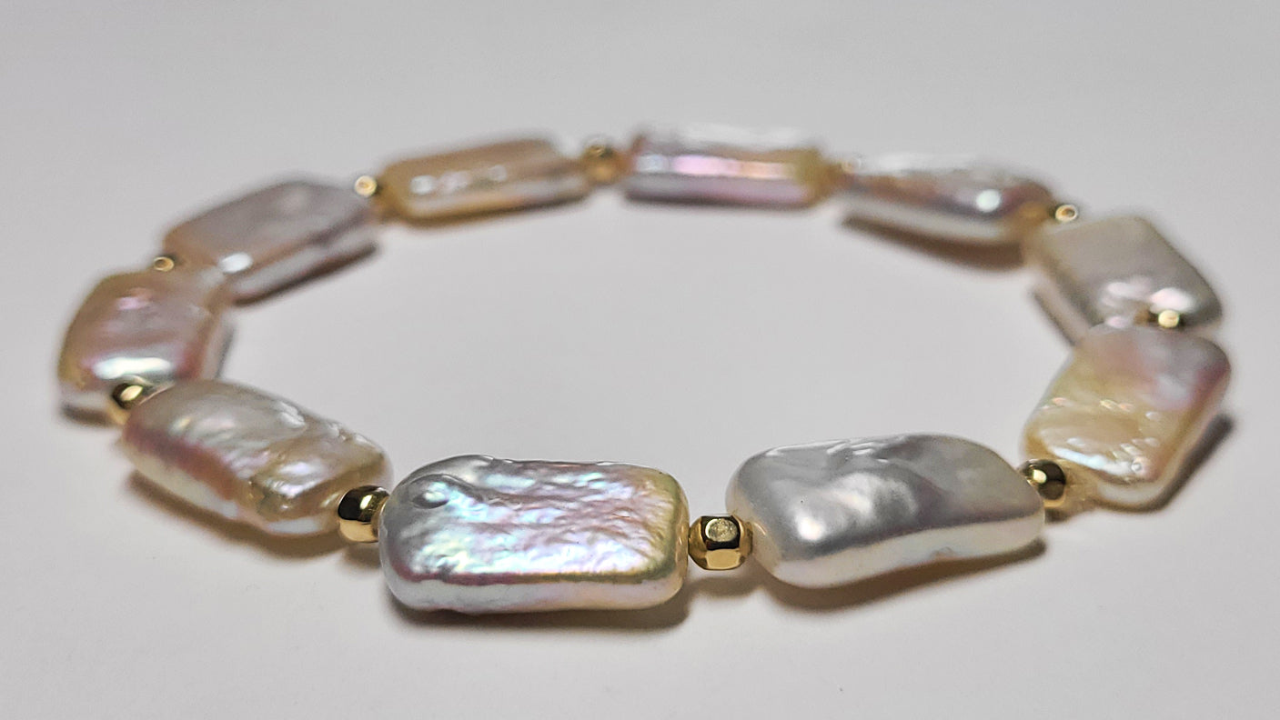 Biwa Pearl Bracelet
