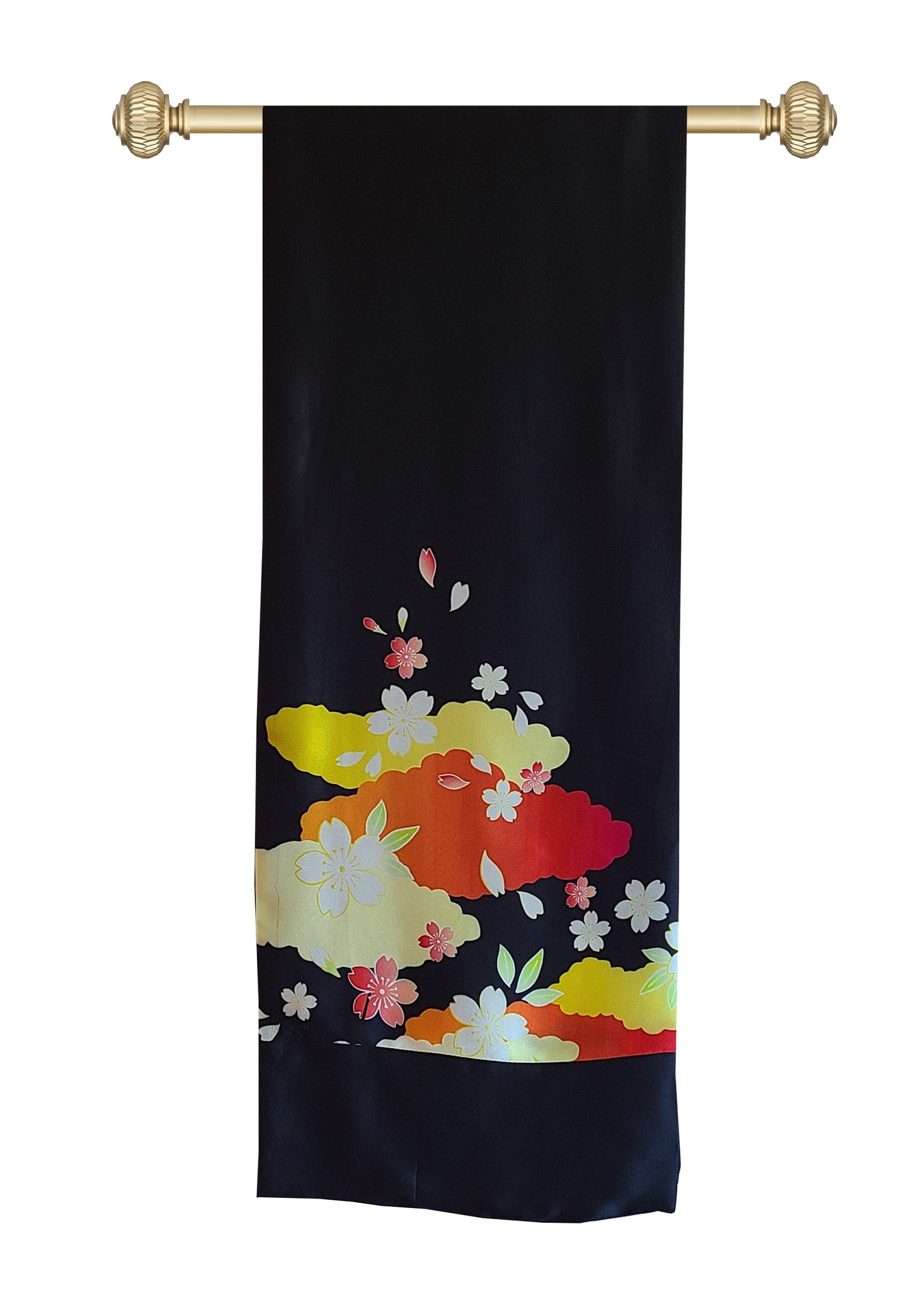 Sakura Garden - Reversible Silk Scarf