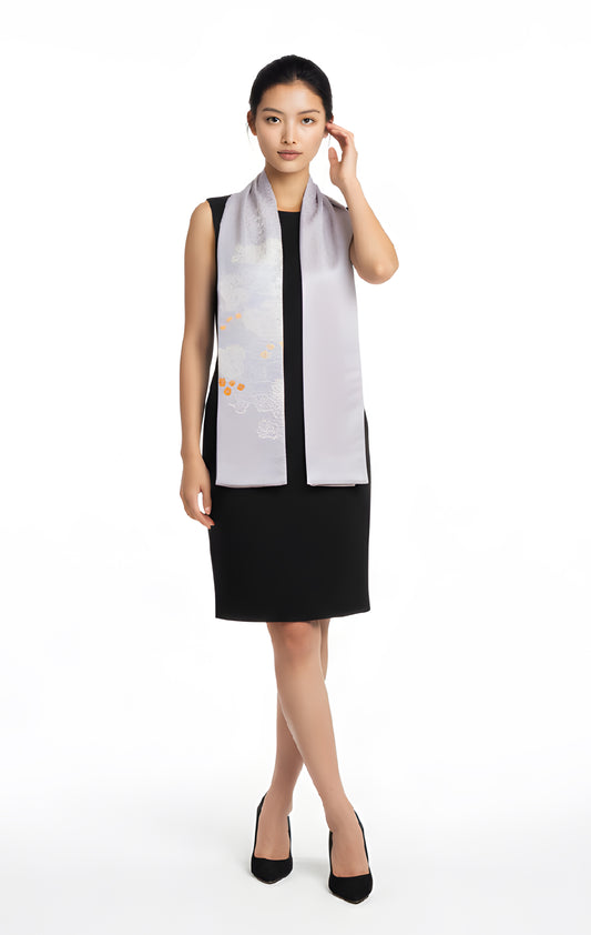 Vines of Shibori Scarf