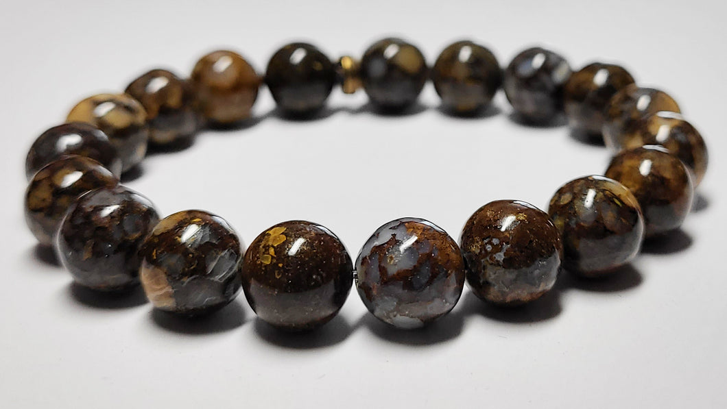 Men's Fire Opal Bracelet