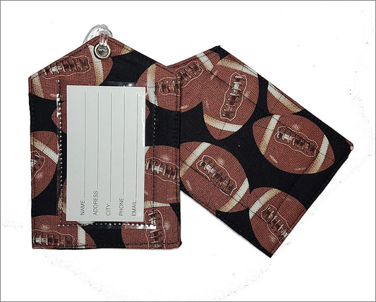 Luggage Tag - Football