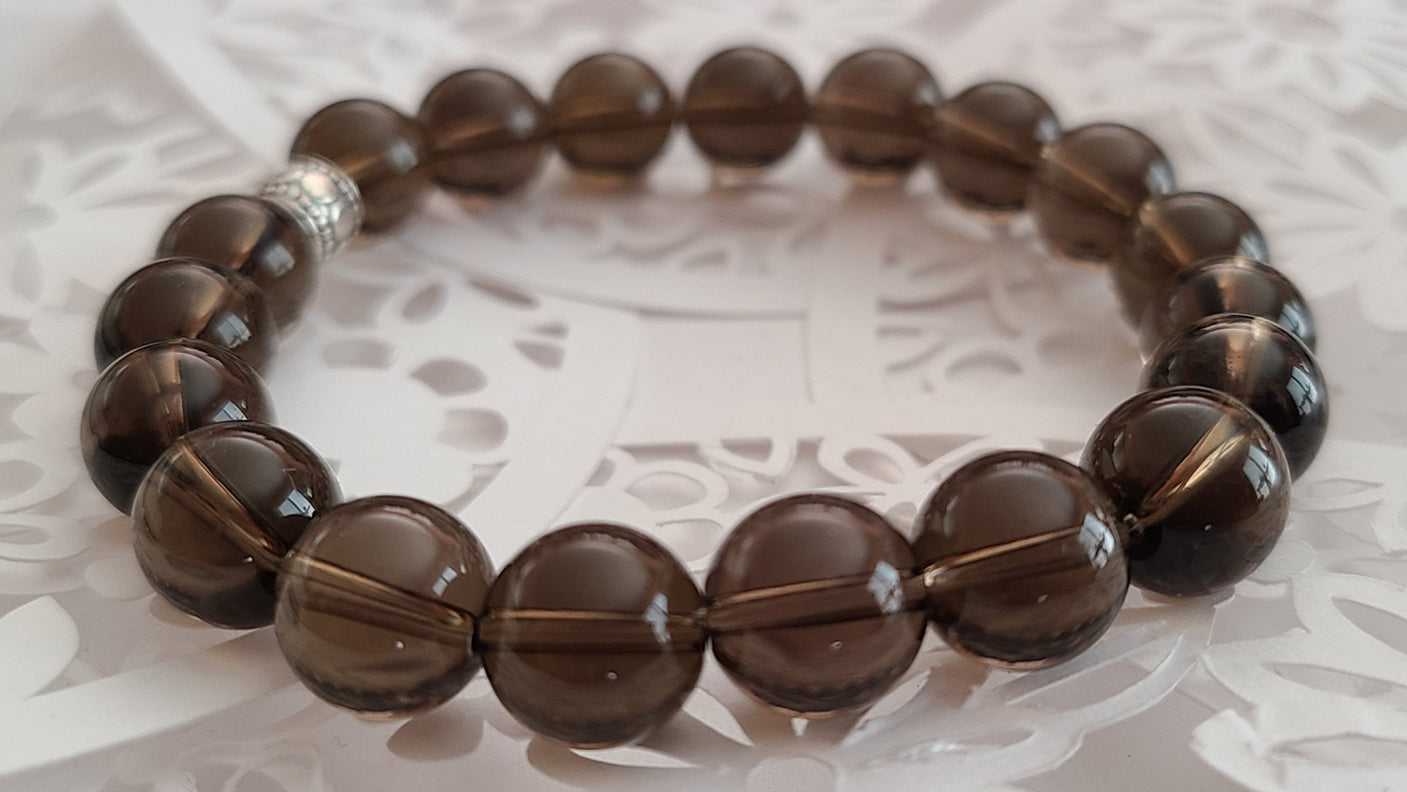 Men's Smokey Quartz Bracelet