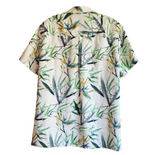 Load image into Gallery viewer, Bamboo Kamon Men&#39;s Linen Shirt - Size Large

